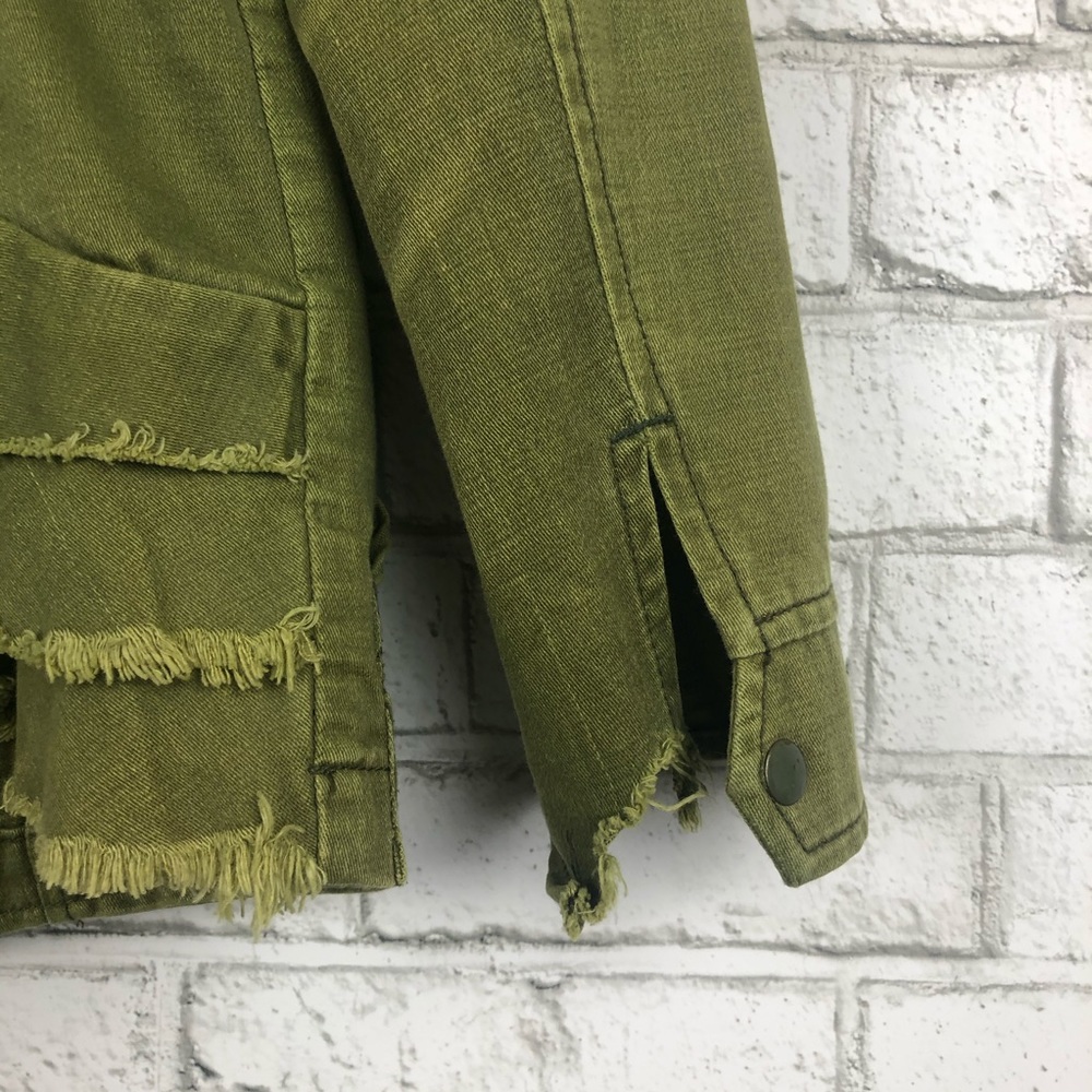 SOLD 💛 ANTHROPOLOGIE Hei Hei Ruffle Anorak Jacket - Picture 8 of 8